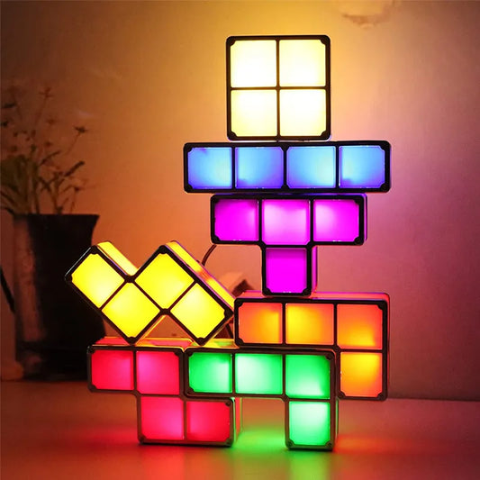 Tetris Stackable Lamp